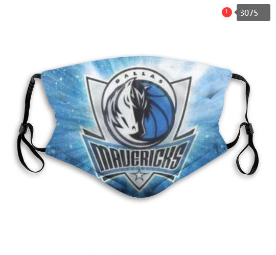 NBA Dallas Mavericks Dust mask with filter->nba dust mask->Sports Accessory
